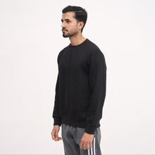 Urban Eagles Men’s Black Sweatshirt | Premium Cotton Crewneck UK Streetwear