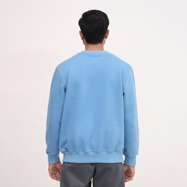 Urban Eagles Men’s Blue Sweatshirt – Effortless Streetwear Style